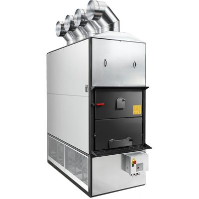 Teplovzdušný kotol na drevo a štiepku Fabbri