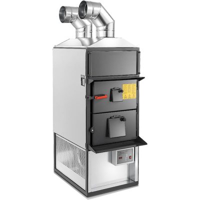 Teplovzdušný kotol na drevo a štiepku Fabbri